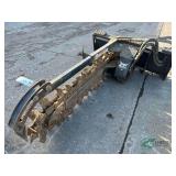 Skid steer trencher