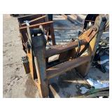 Log grapple for pay loader