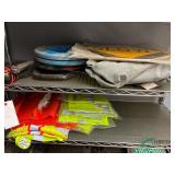 Contents of 2 shelves