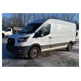 2021 Ford Transit Van, VIN # 1FTBR1C80MKA19325