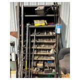 Cabinet with numerous drill bits