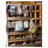 Numerous irrigation fittings and parts