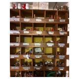 Numerous brass and copper fittings