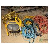 Extension cords and light