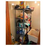 Cleaning supplies sink not included