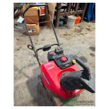 Single stage snow blower