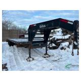 2010 Parker Flatbed Trailer 25ft