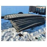 Yard mats for driving equipment on