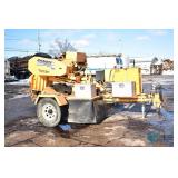 Bandit 3200 Stump Grinder showing 807 hours