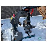 Skid steer mount log grabber/skidder