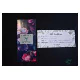 Natures Reveal Certificate for a Lymphatic Drain Session