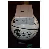 MSU Basketball Signed by Tom Izzo