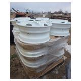 (16) 22.5 hub pilot rims, row:5