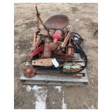 Pallet of IH tractor & implement parts, row:5