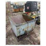 Manual dump cart, row:5