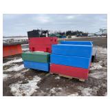 Adjustable stage blocks, row: 5