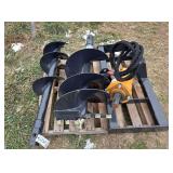 Wolverine Skid Steer auger attachment, row:2