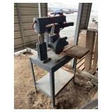 Radial arm saw, bld: green