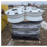 (16) 22.5 hub pilot rims, row:5