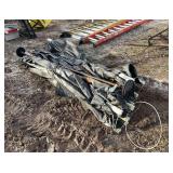 Grain tarp system for pup trailer, row:5