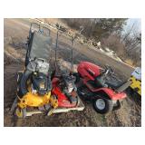 Yard machine  20 hp 46" & (2) push mowers, row:5
