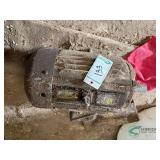 10hp electric motor, single phase, rebuilt