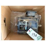 Leeson Globetrotter 5hp motor, single phase