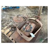 Oil tank, marine fuel tank, Farmall shroud and parts