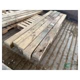 6x6 Treated posts, 8