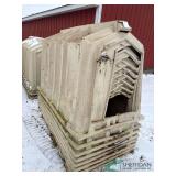 Calf-Tel single Calf Hutch - (8)