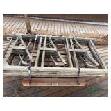 Freudenthal Self catch head gates, 3 head, 6 ft long, (3)