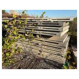 Concrete wall pieces