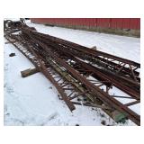 Steel Barn Trusses, 29 ft long