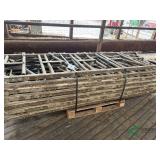 Freudenthal Self catch head gates, 5 head, 12 ft long, (8)