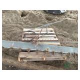 Walk behind cultivator, grass seeder for drill, and cutter bar