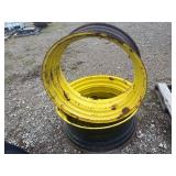 (2) 38" Clamp on Step Up Rims