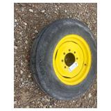 (1) 7.5-18 4 Rib Tire on 8 Bolt Rim