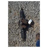 Drawbar with ball hitch