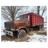GMC Topkick Grain Truck, dual axle, CAT 3408 engine, VIN - T17AYDV608854