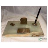 John Deere 125 years Tractor Sales dealer Award, 'Turner Implement' desk pen set