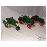 Oliver 70 Tractor, Rumely Tractor and Peacemaker Tractor