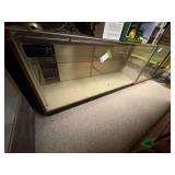 Glass Top display cabinet - does not include contents