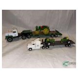 John Deere Toy Semi's and Tractors