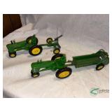 John Deere Toy Tractors and Implements