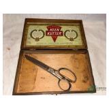 Keen Kutter box and scissors