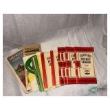 Pocket Ledgers and Calendars - various