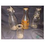 Michigan Dairy's Glass Milk Bottles