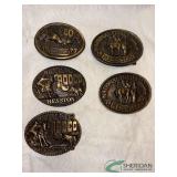 National Finals Rodeo commemorative Belt Buckles