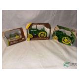 John Deer BR, D and A Tractors