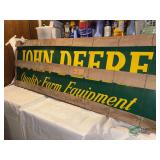 Original John Deere Dealer Sign, 26' x 72'